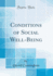 Conditions of Social Well-Being (Classic Reprint)