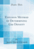 Effusion Method of Determining Gas Density (Classic Reprint)
