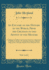 An Epitome of the History of the World, From the Creation to the Advent of the Messiah, Vol. 1 of 2: Exhibiting the Fulfilment of Scripture Prophecies, Particularly in Relation to the Jews; Evincing the Connexion of Divine Dispensations Through a Period O