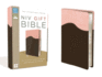 Holy Bible: New International Version, Pink/Chocolate, Italian Duo-Tone, Gift Bible