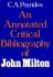 An Annotated Critical Bibliography of John Milton