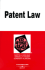 Patent Law in a Nutshell (in a Nutshell (West Publishing)) (Nutshell Series)