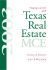 Keeping Current With Texas Real Estate, Mce