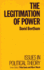 Issues in Political Theory: the Legitimation of Power