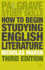 How to Begin Studying English Literature