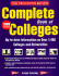 Complete Book of Colleges 1999 Edition