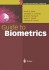 Guide to Biometrics