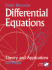 Differential Equations: Theory and Applications: With Maple [With Cross-Platform Cd-Rom]