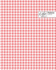 Checkered II Pattern Composition Notebook Wide Large 100 Sheet Pink Cover