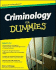 Criminology for Dummies