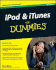 Ipod and Itunes for Dummies