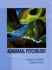 Abnormal Psychology (8th Edn)