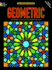 Geometric Stained Glass Coloring Book