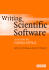 Writing Scientific Software a Guide to Good Style (Pb 2006)