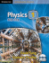 Physics 1 for Ocr (Cambridge Ocr Advanced Sciences)