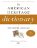 The American Heritage Dictionary of the English Language, Fourth Edition