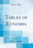 Tables of Eunomia Classic Reprint