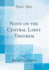 Note on the Central Limit Theorem (Classic Reprint)