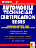 Auto Tech Cert 3e (Automobile Technician Certification Tests)