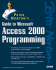 Peter Norton's Guide to Access 2000 Programming