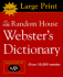 Random House Webster's Dictionary--Large Print Edition (Pb)