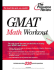 Gmat Math Workout (Princeton Review Series)