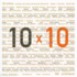 10 X 10: 10 Critics, 100 Architects