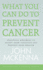 What You Can Do to Prevent Cancer: Practical Measures to Adjust Your Lifestyle and Protect Your Health