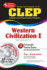 Clep Western Civilization I: the Best Test Preparation for the Clep [With Cdrom]