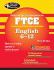 Ftce English 6-12