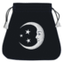 Smiling Moon Embroidered Tarot Bag