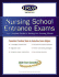 Kaplan Nursing School Entrance Exams