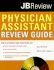 Jb Review: Physician Assistant Review Guide [With Cd (Audio)]