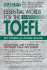 Essential Words for the Toefl