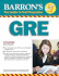 Barron's Gre (Barron's How to Prepare for the Gre: Graduate Record Examination (Book Only))