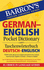 Barron's German-English Pocket Bilingual Dictionary (Barron's Pocket Bilingual Dictionaries) (German and English Edition)