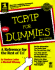 Tcp/Ip for Dummies, 3rd Edition