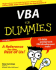 Vba for Dummies [With Cdrom]
