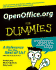 Openoffice. Org for Dummies