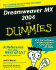 Dreamweaver Mx 2004 for Dummies (for Dummies)