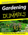 Gardening for Dummies (for Dummies (Computer/Tech))