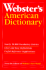 Dic Webster's American Dictionary