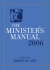 The Ministers Manual 1996