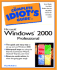 The Complete Idiots Guide to Microsoft Windows 2000 Professional