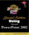 Special Edition Using Microsoft Powerpoint 2002