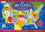 The 50 States Book and Magnetic Puzzle Map: Reader's Digest Learning [With Magnetc States and Board]