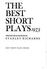 Best Short Plays, 1973