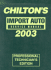 Chilton's Import Service Manual 1999-2003