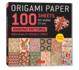 Origami Paper 100 Sheets Japanese Kimono 8 1/4" (21 Cm): Extra Large Double-Sided Origami Sheets Printed With 12 Different Patterns (Instructions for 5 Projects Included)