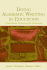 Doing Academic Writing in Education: Connecting the Personal and the Professional